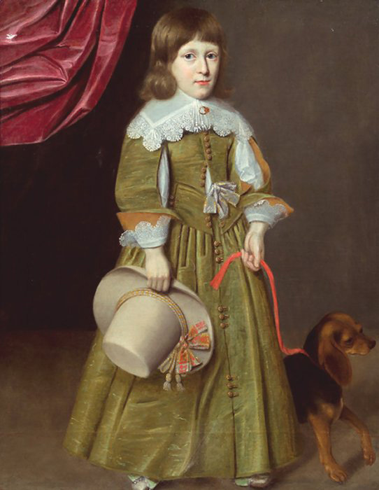 portrait of a small boy